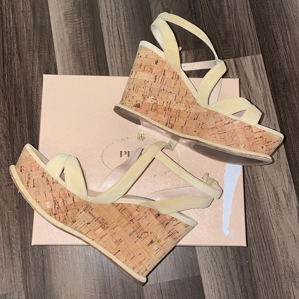 Prada cork wedges - Picture 3 of 8